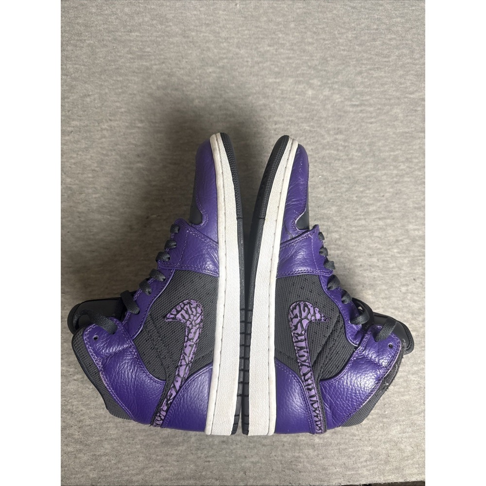 Nike Air Jordan 1 Phat Anthracite Black Club Purple Spark Men Sz 9.5 364770 025 - Picture 8 of 10